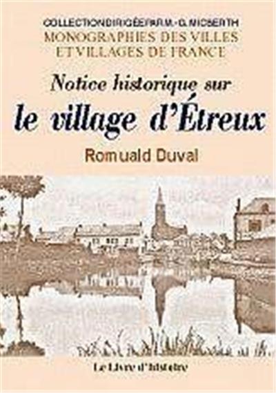 Notice historique sur le village d'Étreux