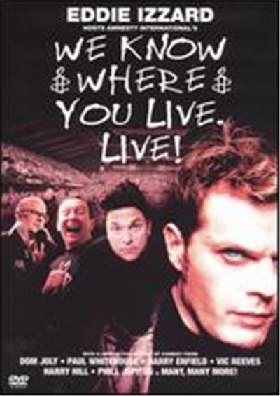 Eddie Izzard: We Know Where You Live - Live! - DVD Zone 1