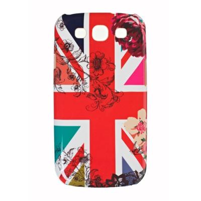 Coque motif drapeau fleurs samsung Galaxy S3 i9300