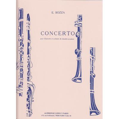 Partitions classique LEDUC BOZZA EUGENE - CONCERTO Hautbois