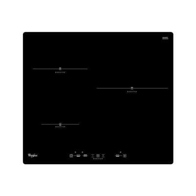 Whirlpool ACM 8810 NE - Table de cuisson à induction - 3 plaques de cuisson - Niche - largeur : 56 cm - profondeur : 49 cm