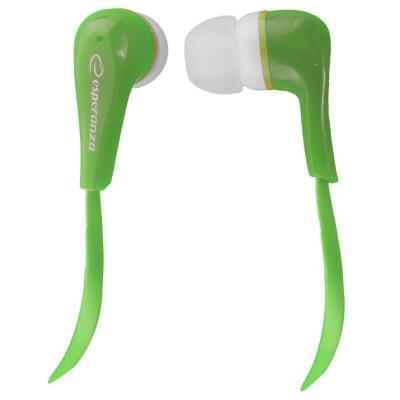 Esperanza audio écouteurs stéréo lollipop eh146g vert eh146g -