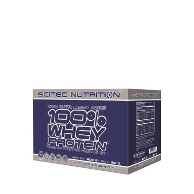 100% whey protein scitec en sachet - 30 sachets de 30 grammes - multi-parfum
