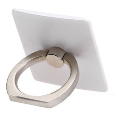 Bague Support pour IPHONE SE APPLE Universel Anneau 360° Rotatif (BLANC)