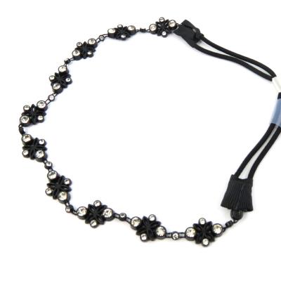 Bandeau souple 'Sissi' noir
