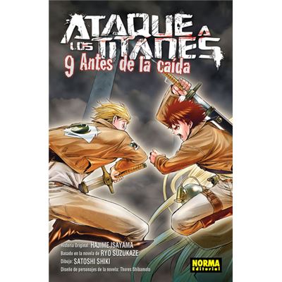 Livro Ataque A Los Titanes de Hajime Isayama (Espanhol)