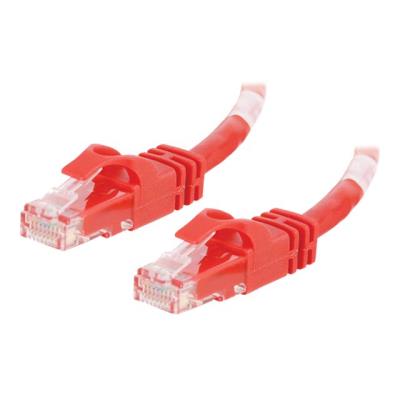 C2G Cat6 Booted Unshielded (UTP) Crossover Patch Cable - kruiskabel - 1.5 m - rood