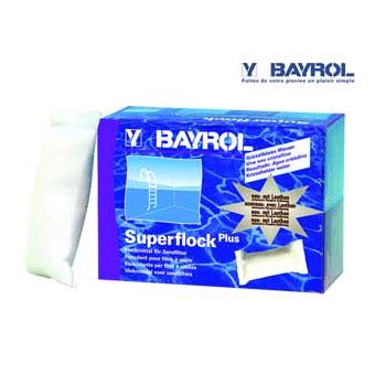 BAYROL Superflock Plus 1 Kg - Floculant Piscine Puissant Avec Lanthane Pour Eau Cristalline