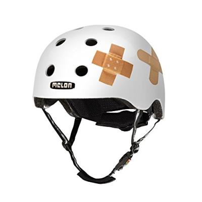 Melon casque blanc mat 58-63 cm