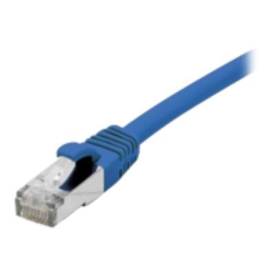 Cordon patch RJ45 ftp cat 6 lsoh snagless bleu - 20m