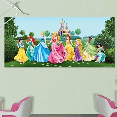 Poster g&eacute;ant Ch&acirc;teau et Princesses Disney