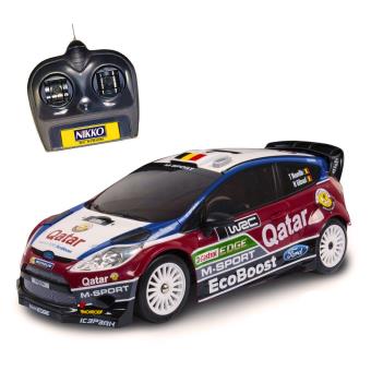 Voiture Radiocommandee Ford Fiesta Rs Wrc Qatar Nikko Voiture
