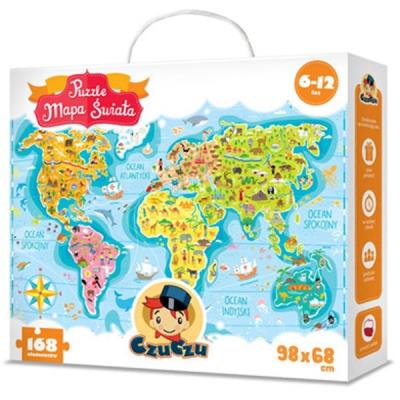 Czuczu 5902768336269 puzzle Jigsaw puzzle 168 pc Maps 168 pièces - vue 2