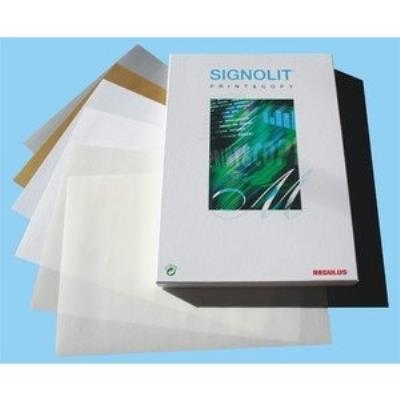 Regulus - regulus films autocollants signolit sc, format a3, blanc sc46a3