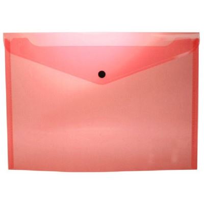 Classeur broche A4 P.P. Rouge