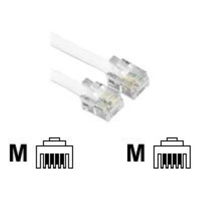 Hama telefoonkabel - 15 m - wit