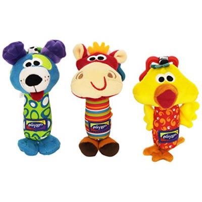 Playgro doudous trio à suspendre