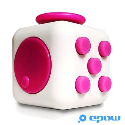 Fidget cube Blanc & Rose EPOW®