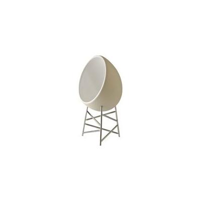 ALESSI CGH01 RAMEQUIN POUR CUIRE ET SERVIR LES OEUFS EN CÉRAMIQUE STONEWARE SUPPORTS EN ACIER INOXYDABLE 18/10