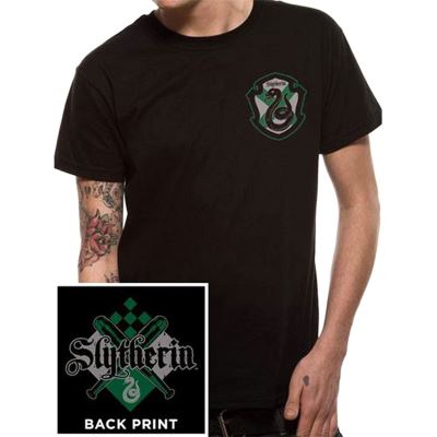 Harry Potter Serpentard hommes Logo T-shirt: Petit