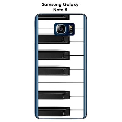 Coque Samsung Galaxy Note 5 design Piano