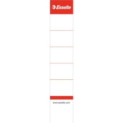 Esselte 810811 sachet 10 étiquettes carton pour classeur à levier 50 mm esselte group