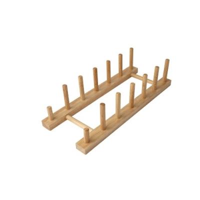 T&G WOODWARE EGOUTTOIR POUR 6 ASSIETTES BOIS D'HÉVÉA