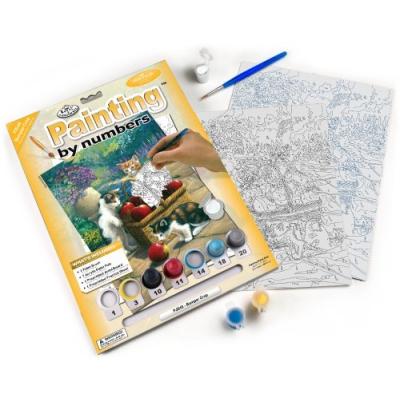ROYAL & LANGNICKEL PJS48 PEINTURE D'APRÈS LES CHIFFRES TAILLE A4 RÉCOLTE EXCEPTIONNELLE