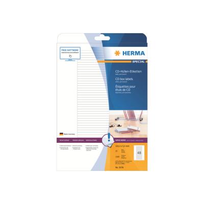 HERMA Special - ondoorzichtige CD/DVD-etiketten - 1200 etiket(ten)
