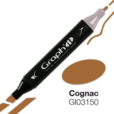 Marqueur à l'alcool graph'it 3150 cognac - graph it