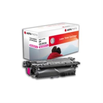 Agfa photo apthp263ae cartouche de toner 11000 rouge magenta
