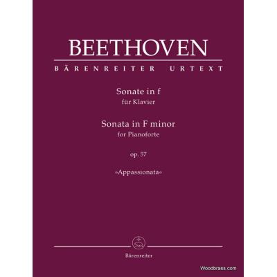Partitions classique BARENREITER BEETHOVEN L.V. - SONATE IN F  OP.57 APPASSIONATA Piano