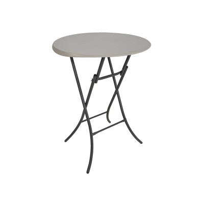Table pliante mange-debout - Ø 84 cm - Hauteur 110 cm