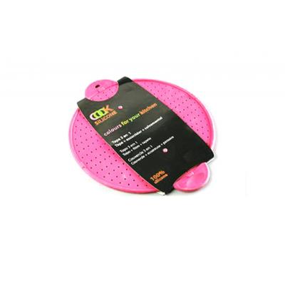 Couvercle mulitfonctions en silicone fushia