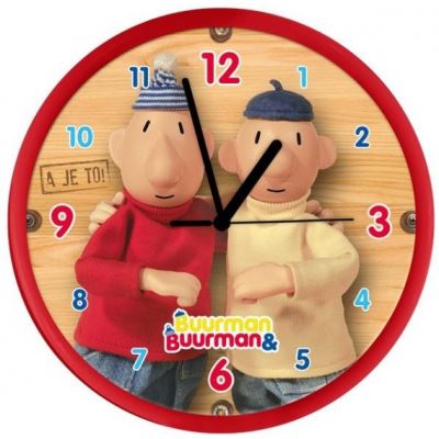 Horloge Buurman en Buurman 25 cm rouge