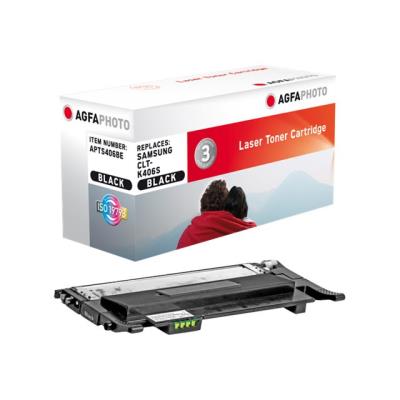 AgfaPhoto - zwart - tonercartridge (alternatief voor: Samsung CLT-K406S)