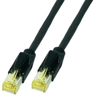 Câble draka cat 6a s ftp - [1x rj45 mâle - 1x rj45 mâle] - k8560sw.1 - 1.00 m - noir