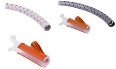Dataflex - câble-zip, diamètre: 25 mm, longueur: 20 m, noir