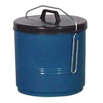 Aluminium et plastique poubelle 16l a/etr.nr/bl riv.