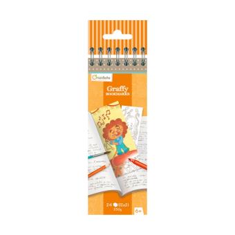 Set de marque-pages à colorier Avenue Mandarine Graffy Bookmark Animaux - 1