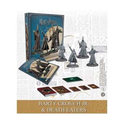 Harry Potter - Pack 4 figurines 35 mm Adventure Pack Wizarding Wars Barty Crouch Jr. & Death Ea