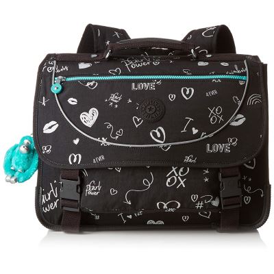 Kipling Preppy Sac à Dos Enfants, 41 cm, 21 liters, Multicolore (Girl Doodle)