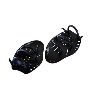 Aquafeel paddles de natation noir taille s