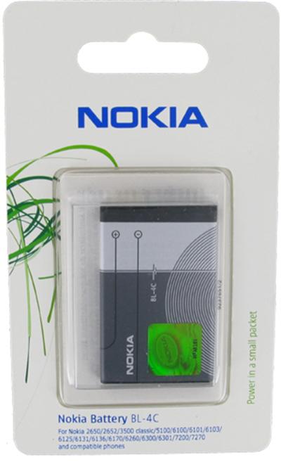 Batterie Nokia Bl-4C / Bl4C Pour Le 1662