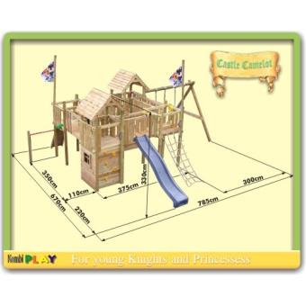 Aire De Jeux Chateau Fort Wickey Camelot Maisons De Jardin Achat Prix Fnac