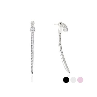 Boucles d´oreilles Femme Sif Jakobs E0601 (Couleur Noir)