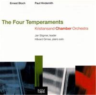 The Four Temperaments, Music by Ernest Bloch & Paul Hindemith, For Piano And Strings