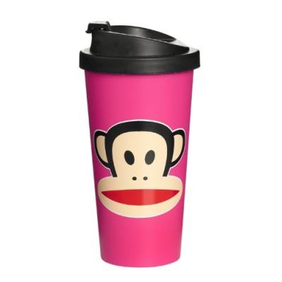 Room Copenhagen F20101002 Paul Frank Mug Avec Couvercle Rose 18,5 X 9,5 X 9,5 Cm