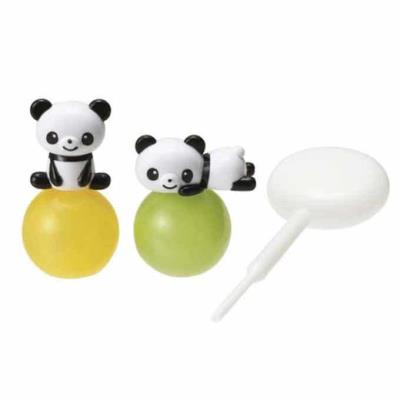 2 rÃ©cipients Ã  sauce forme pandas en plastique Accessoires Kawaii