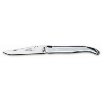 CLAUDE DOZORME 1.60.140.87 COUTEAU DE POCHE LAGUIOLE 12 CM MANCHE ALUMINIUM